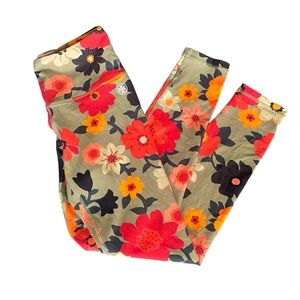 Tory Burch Floral Leggings